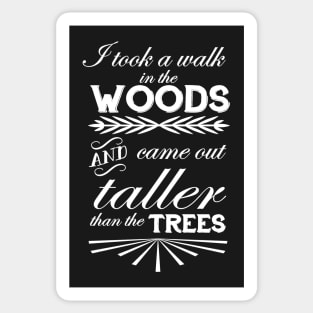 Walk in the Woods Sticker